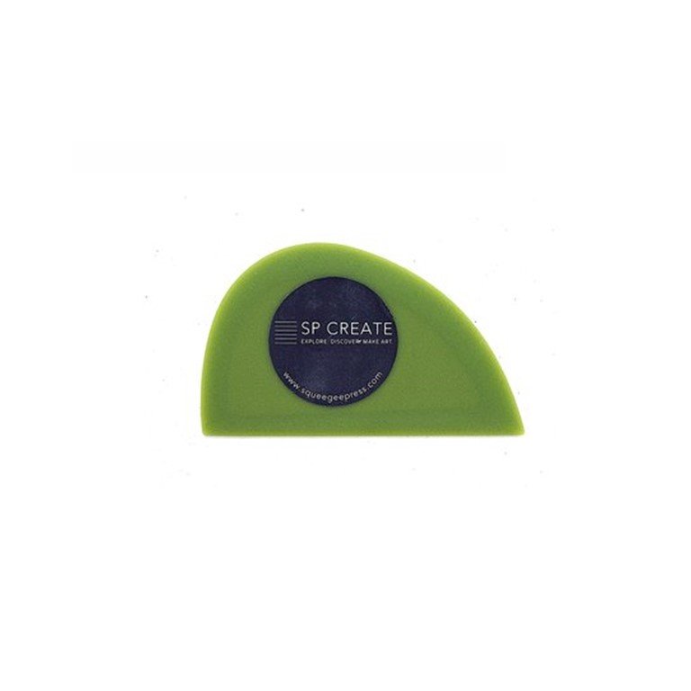 5-inch Small Squeegee [GREEN] - Cold Wax Academy