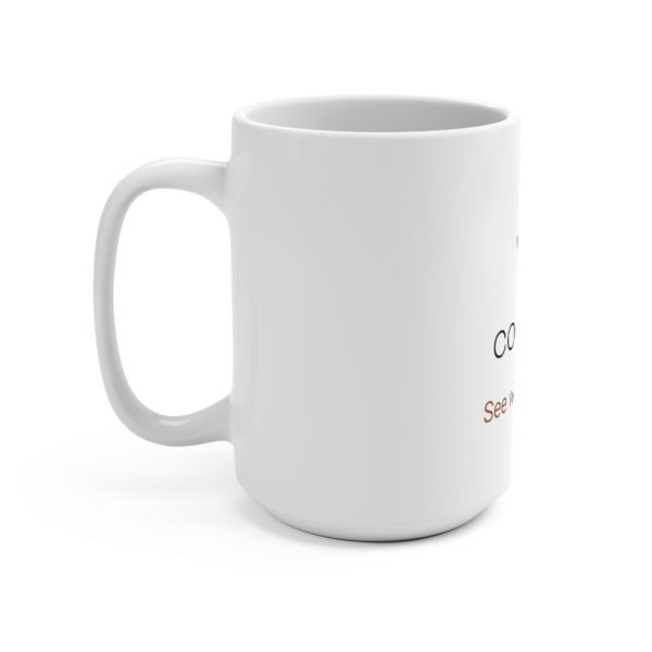 Cold Wax Academy Oversize White 15oz Mug