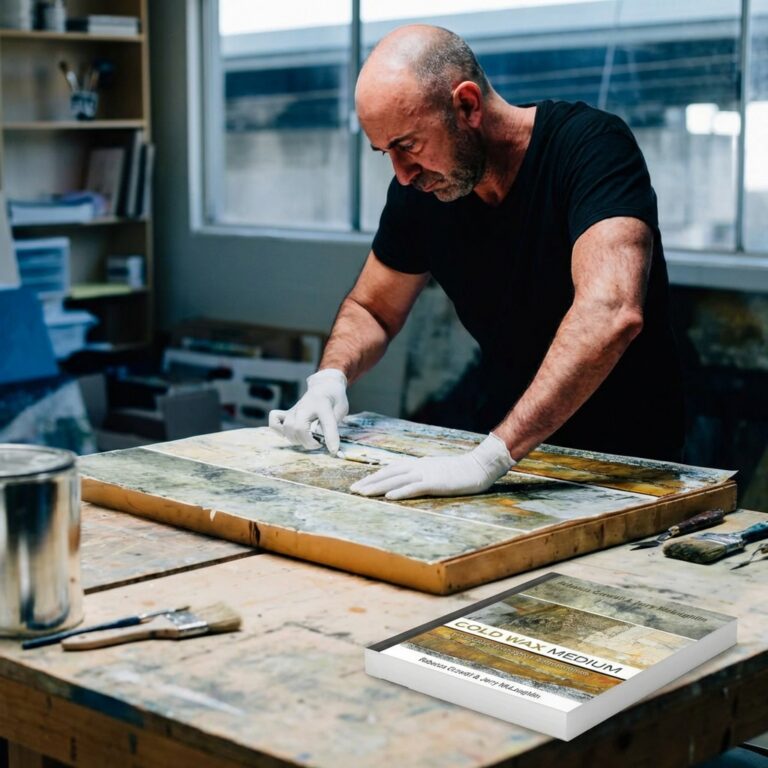 Cold Wax Medium Book 2nd Edition