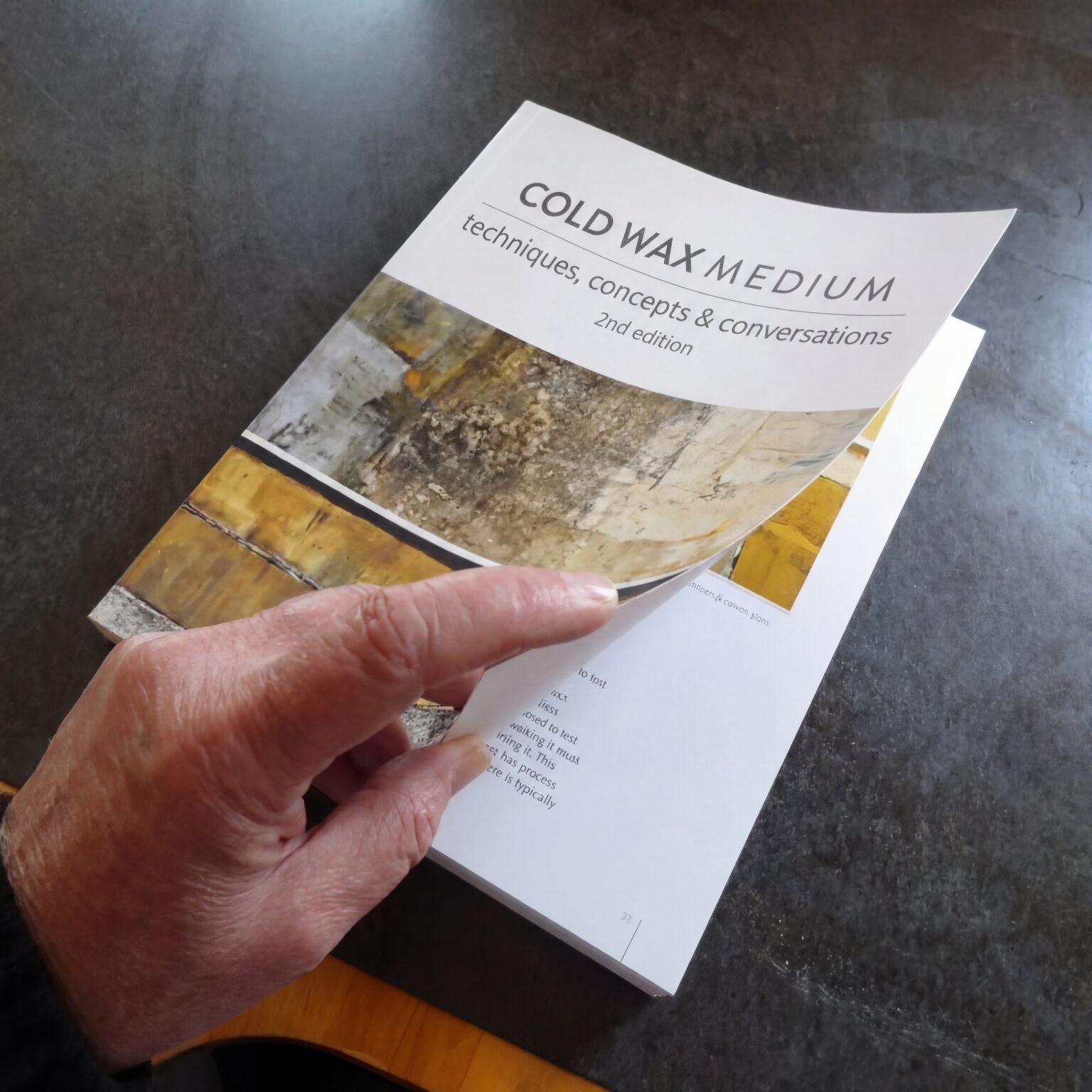 Cold Wax Medium Book 2nd Edition
